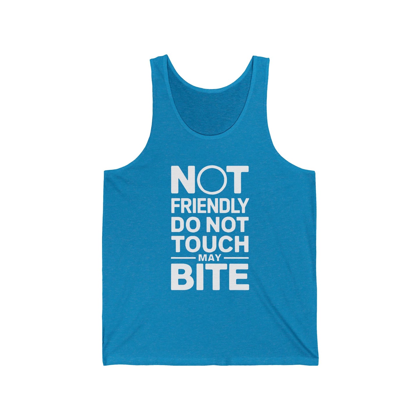 Not Friendly Unisex Organic Cotton Jersey Tank