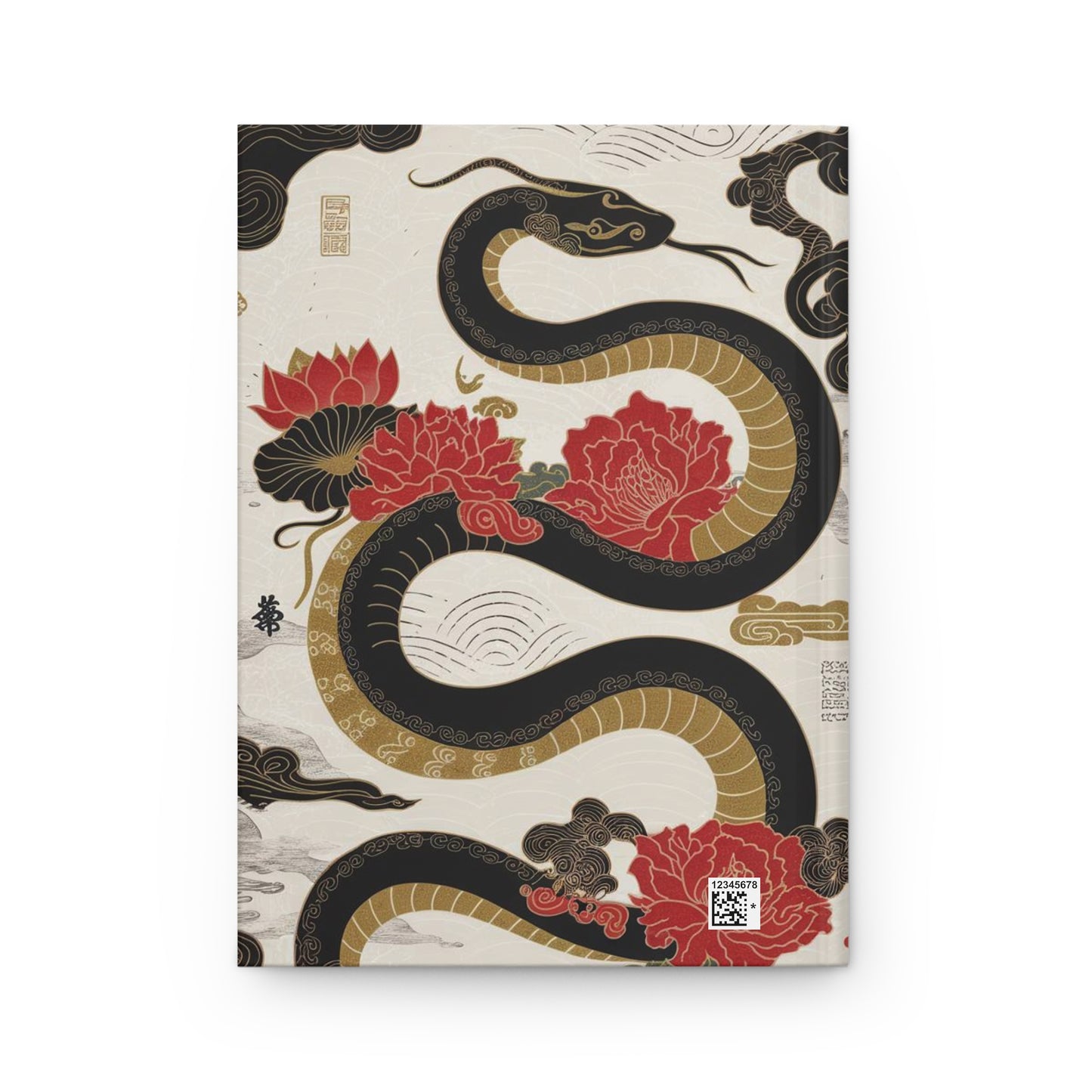 Year of the Snake Hardcover Journal | Matte Notebook | Elegant Writing Diary | Gift for Writers | Diary