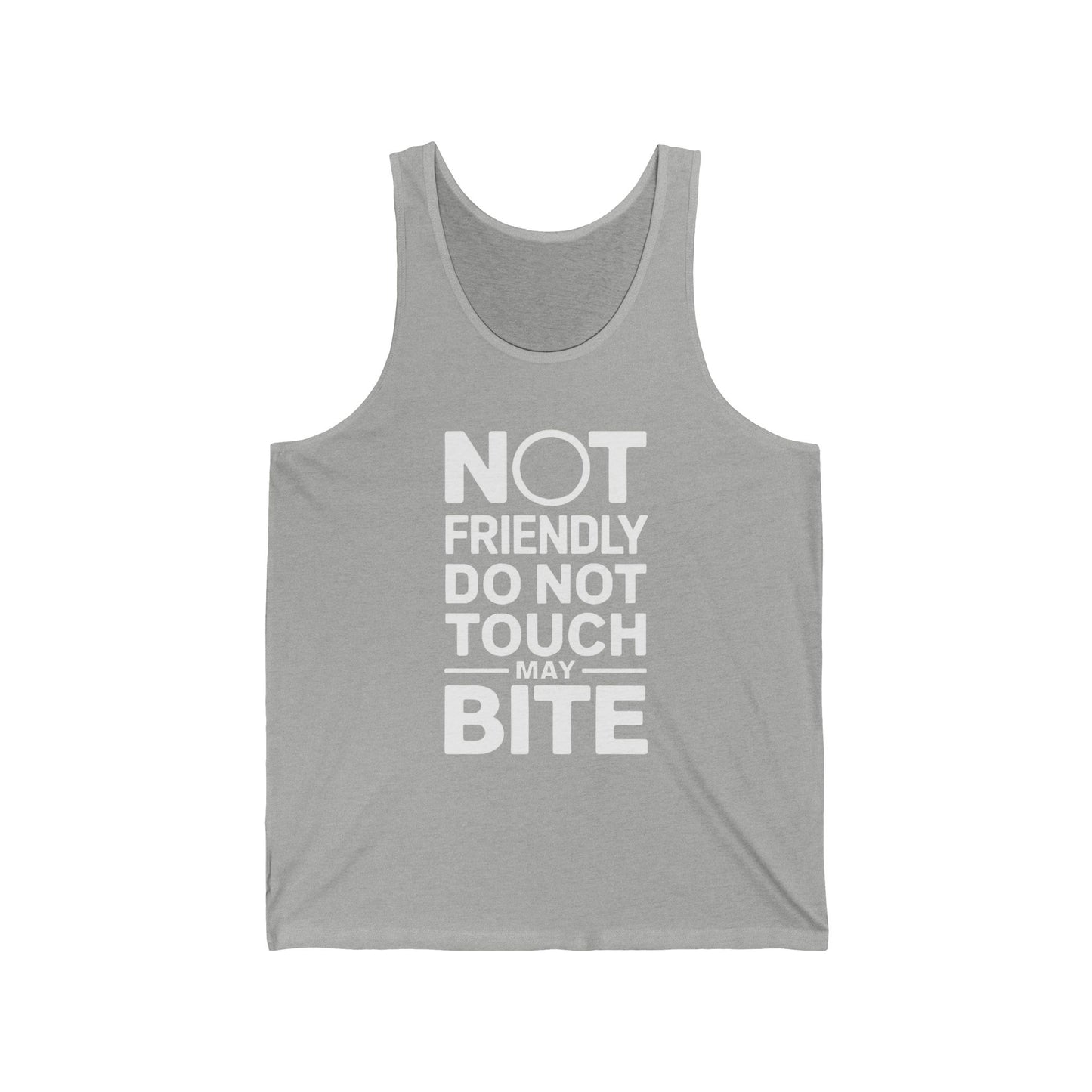 Not Friendly Unisex Organic Cotton Jersey Tank