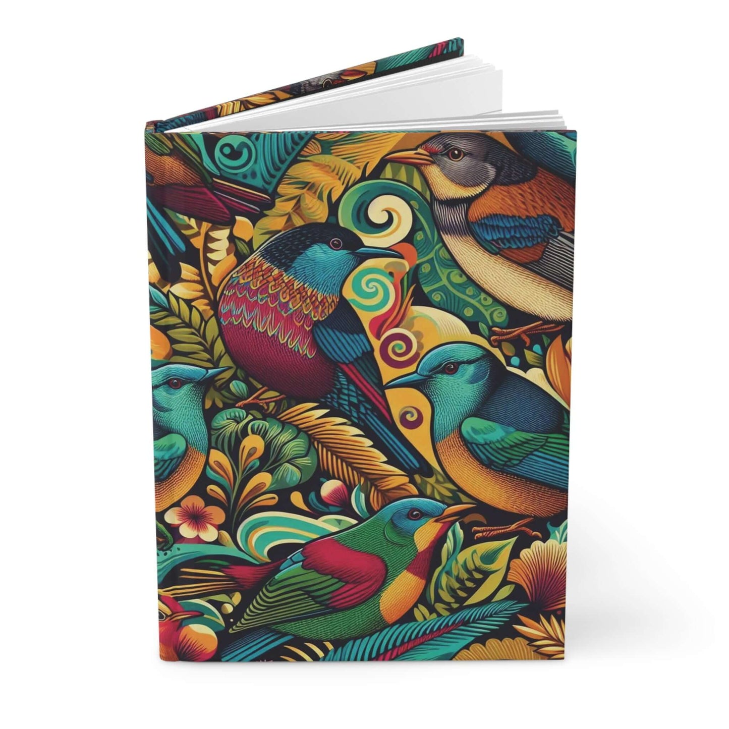 NZ Native Bird Hardcover Journal | Matte Finish Notebook | Nature-Themed Writing Diary - Wyld Peak