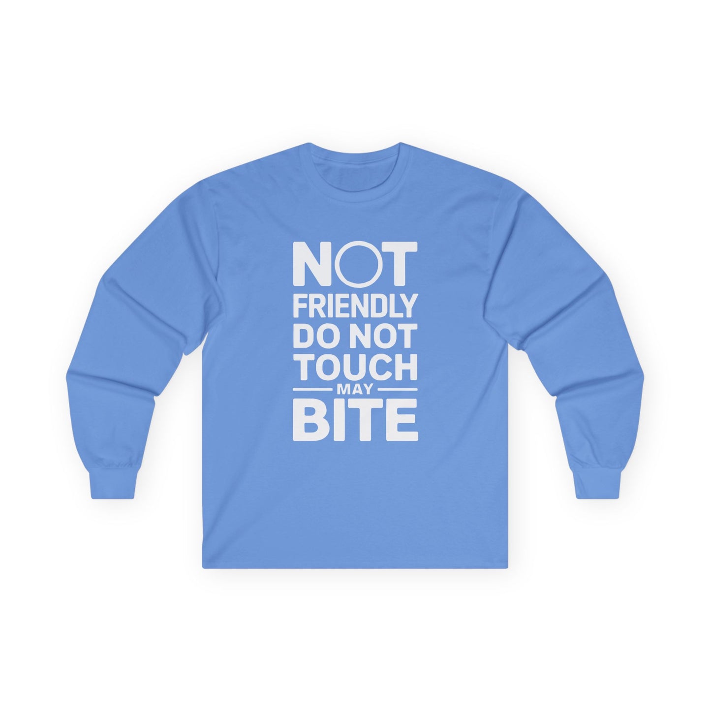 DO NOT TOUCH Unisex Ultra Cotton Long Sleeve Tee Tshirt