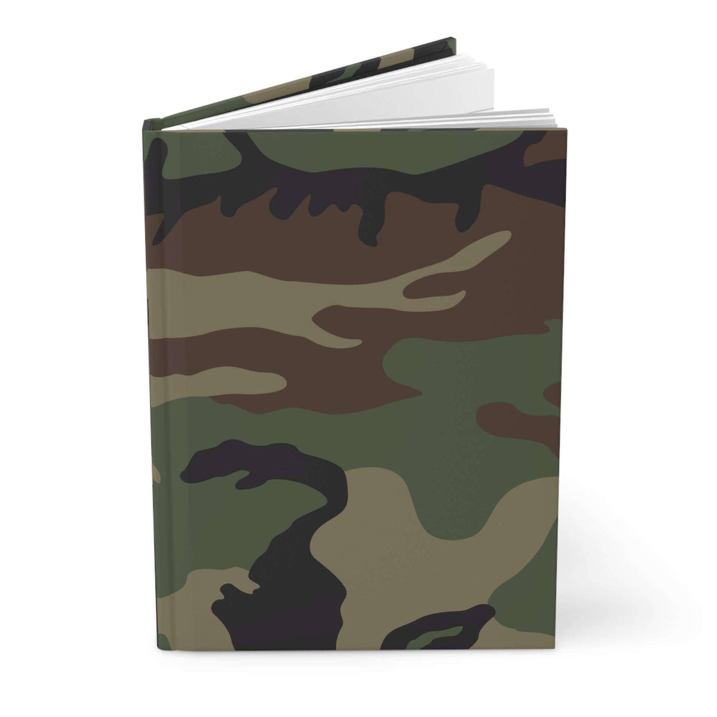 Classic Camouflage Hardcover Journal | Matte Finish Notebook | Elegant Writing Diary - Wyld Peak