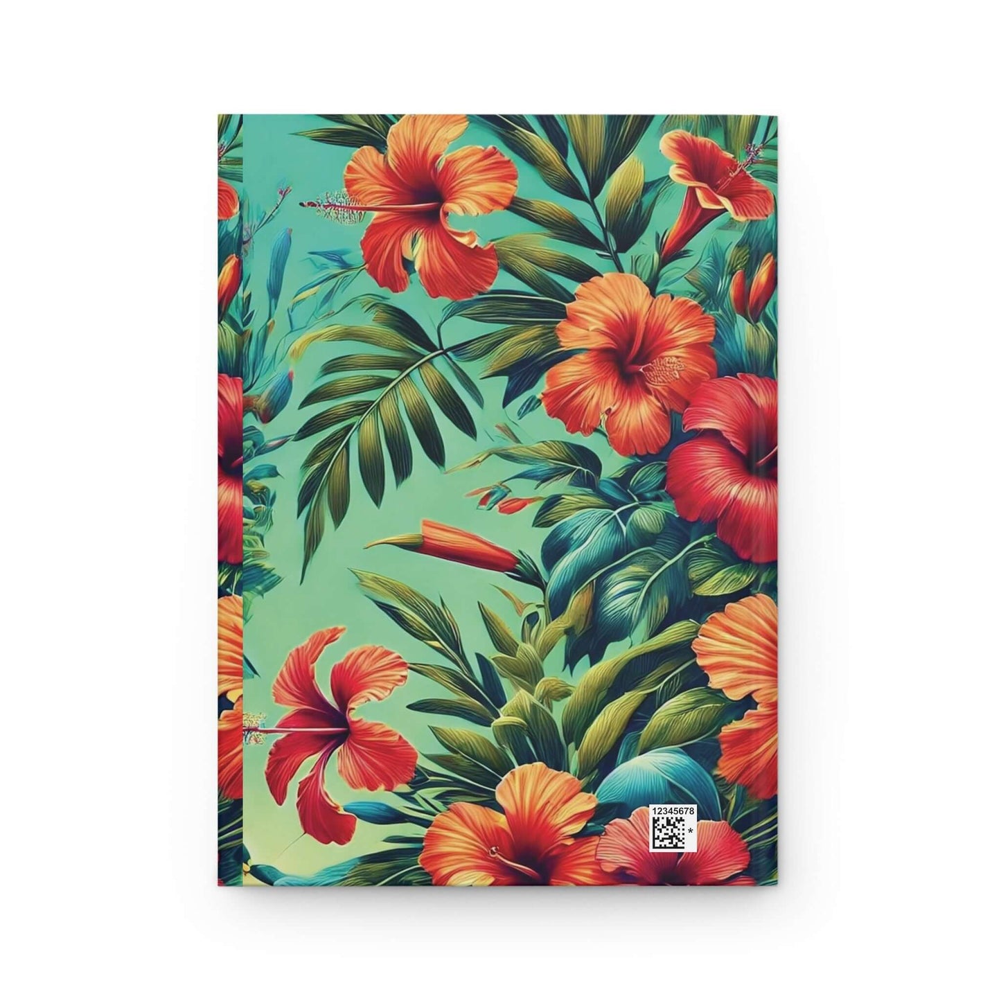 Hummingbird Floral Hardcover Journal | Matte Notebook | Elegant Writing Diary | Gift for Writers | Diary