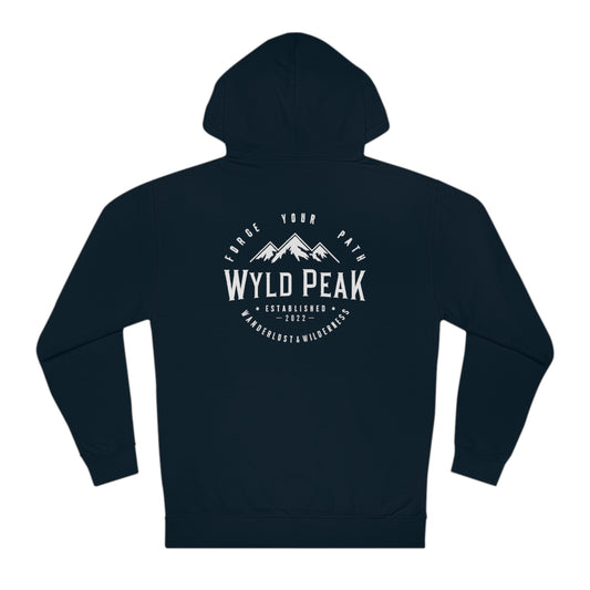 Unisex classic hooded sweatshirt hoodie in navy