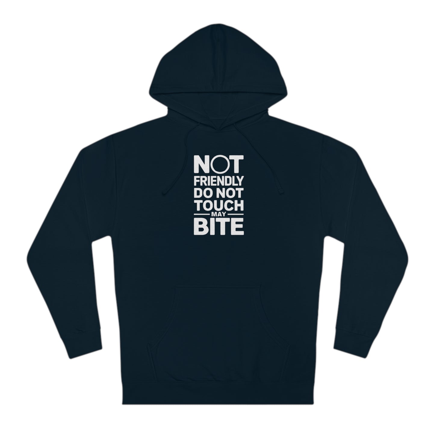 DO NOT TOUCH Unisex Cotton Hooded Sweatshirt Hoodie