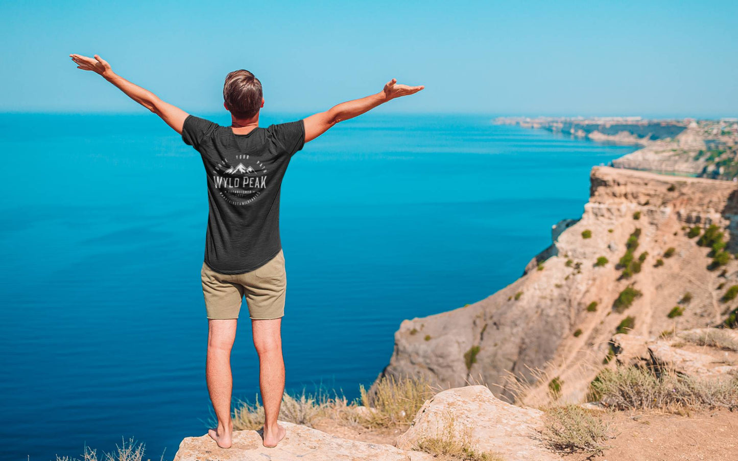 Classic Men's T-Shirt Organic Cotton Outdoor Tee | Unisex Softstyle Tee