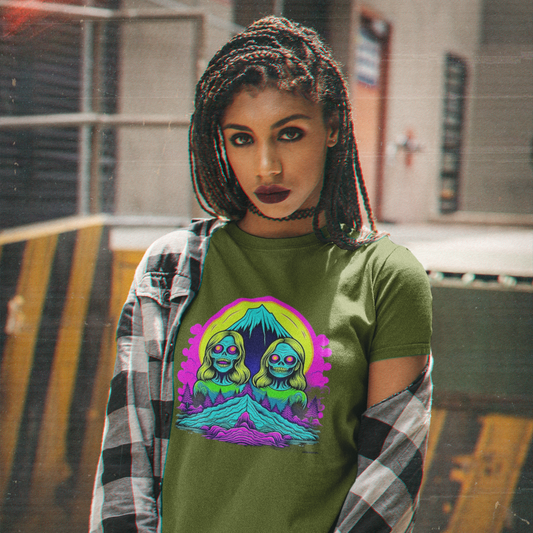 Zombie Peak Women's T-Shirt Organic Cotton Tee | Unisex Softstyle Tee