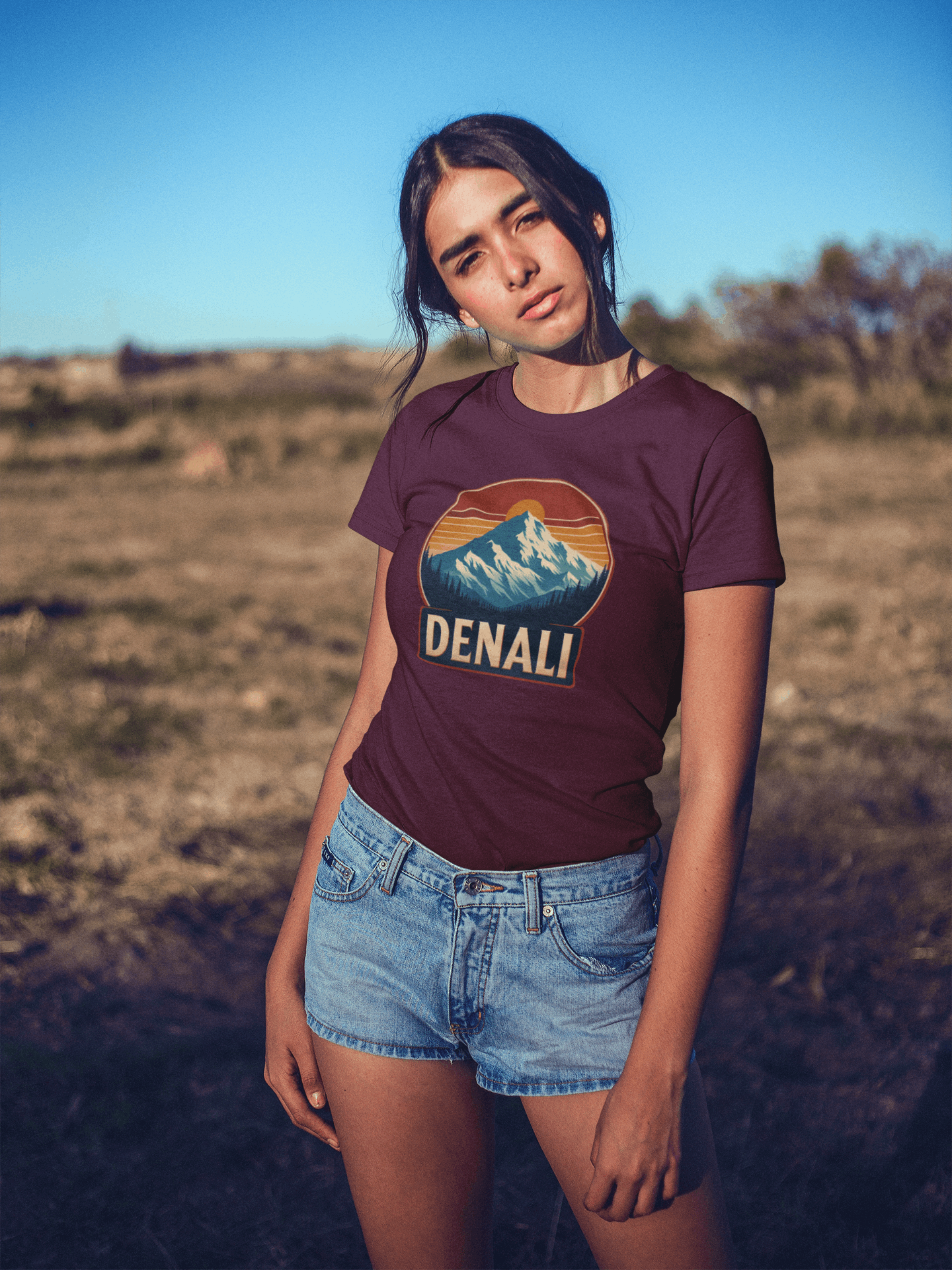 Denali National Park | Denali (Mount McKinley) | Unisex Shirt – Eco-Friendly Hiking Tee | Classic Fit, Perfect for Camping, Travel & Adventure