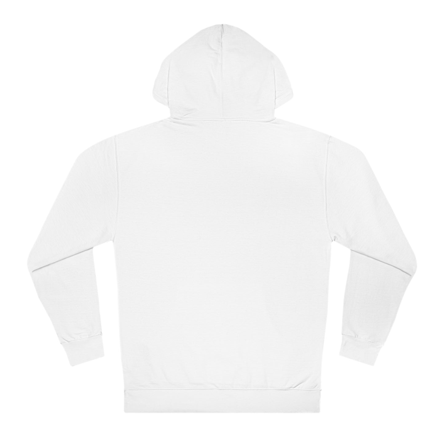 Unisex hooded sweatshirt hoodie in white