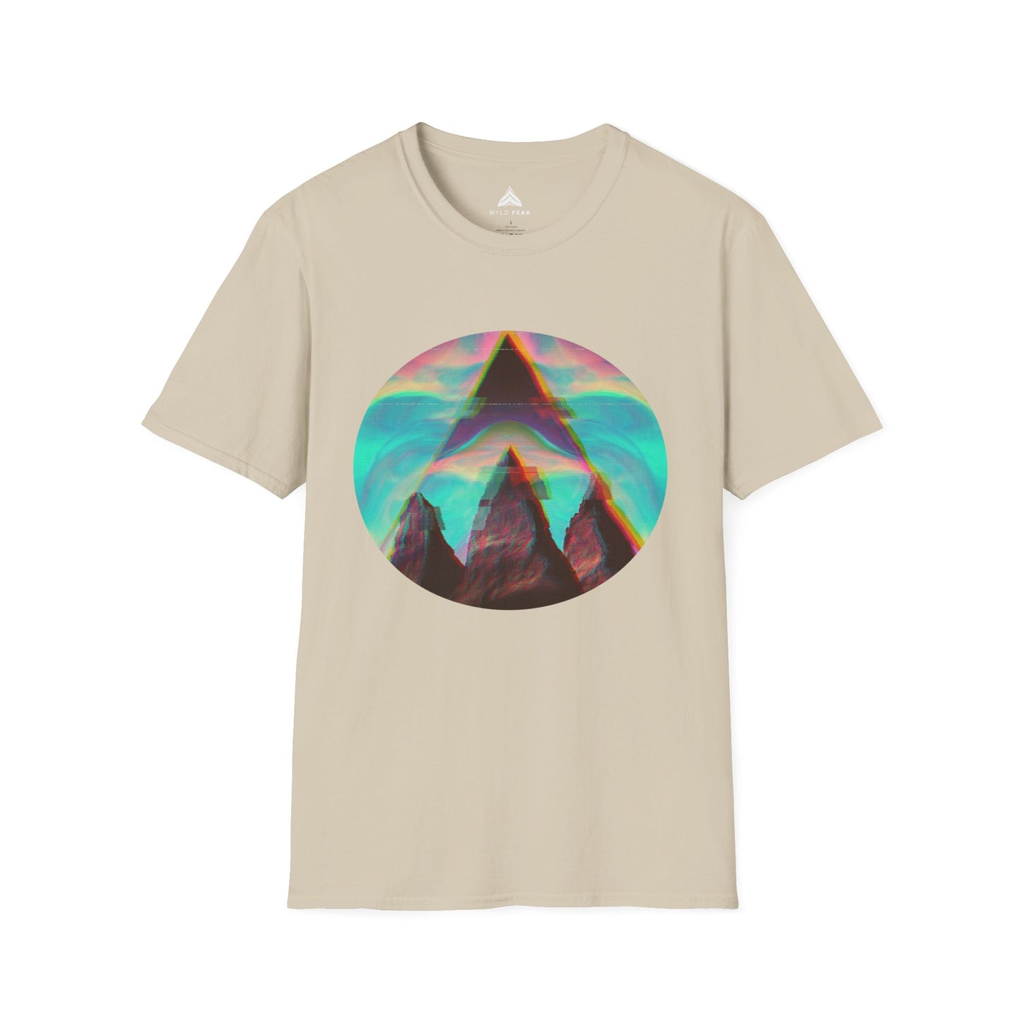 Fusion Peak Men's T-Shirt Organic Cotton Tee | Unisex Softstyle Tee