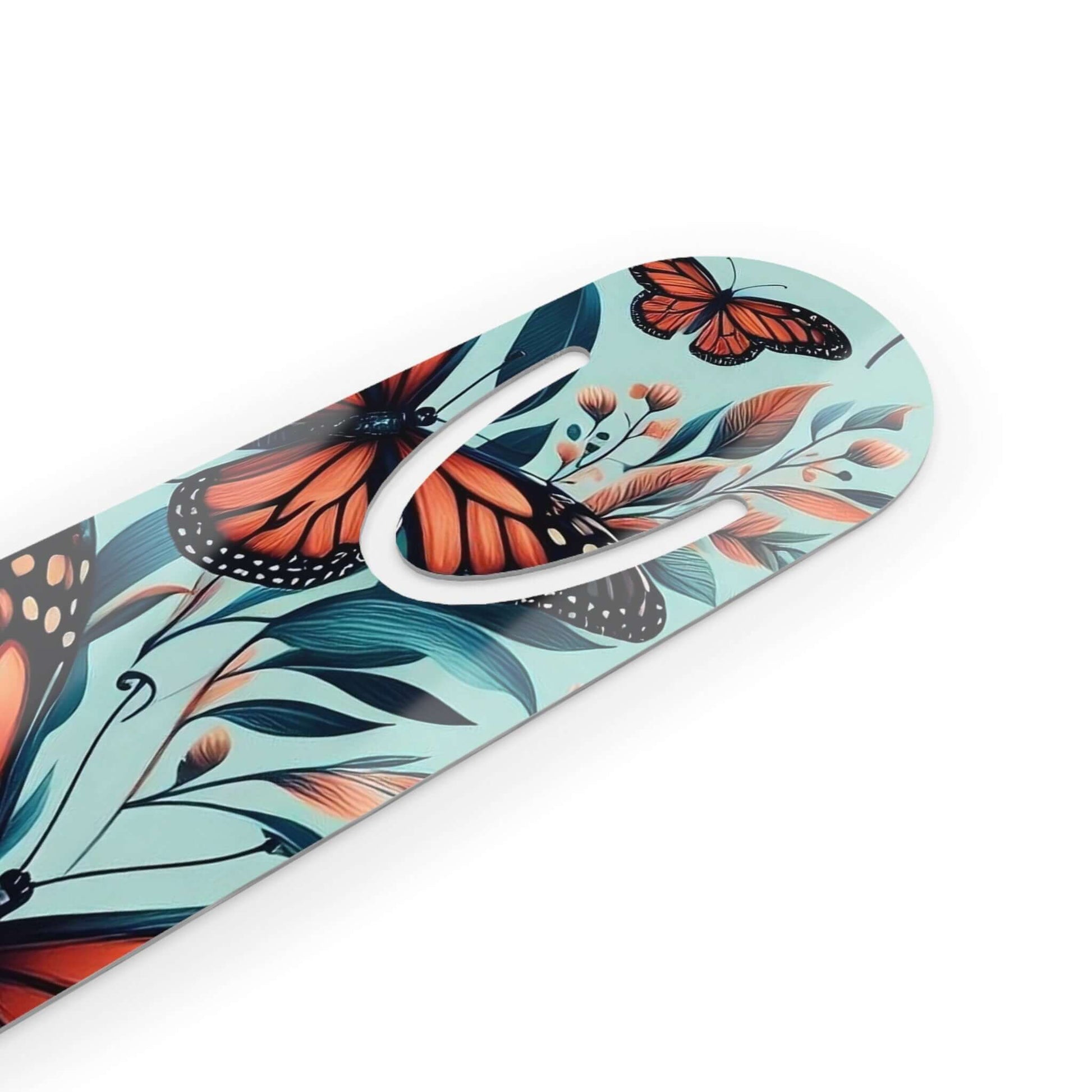 1.5"x5" Aluminum Butterfly Bookmark | Unique Design | Bookworm Gift | Bookish Accessories | Assembled in USA - Wyld Peak