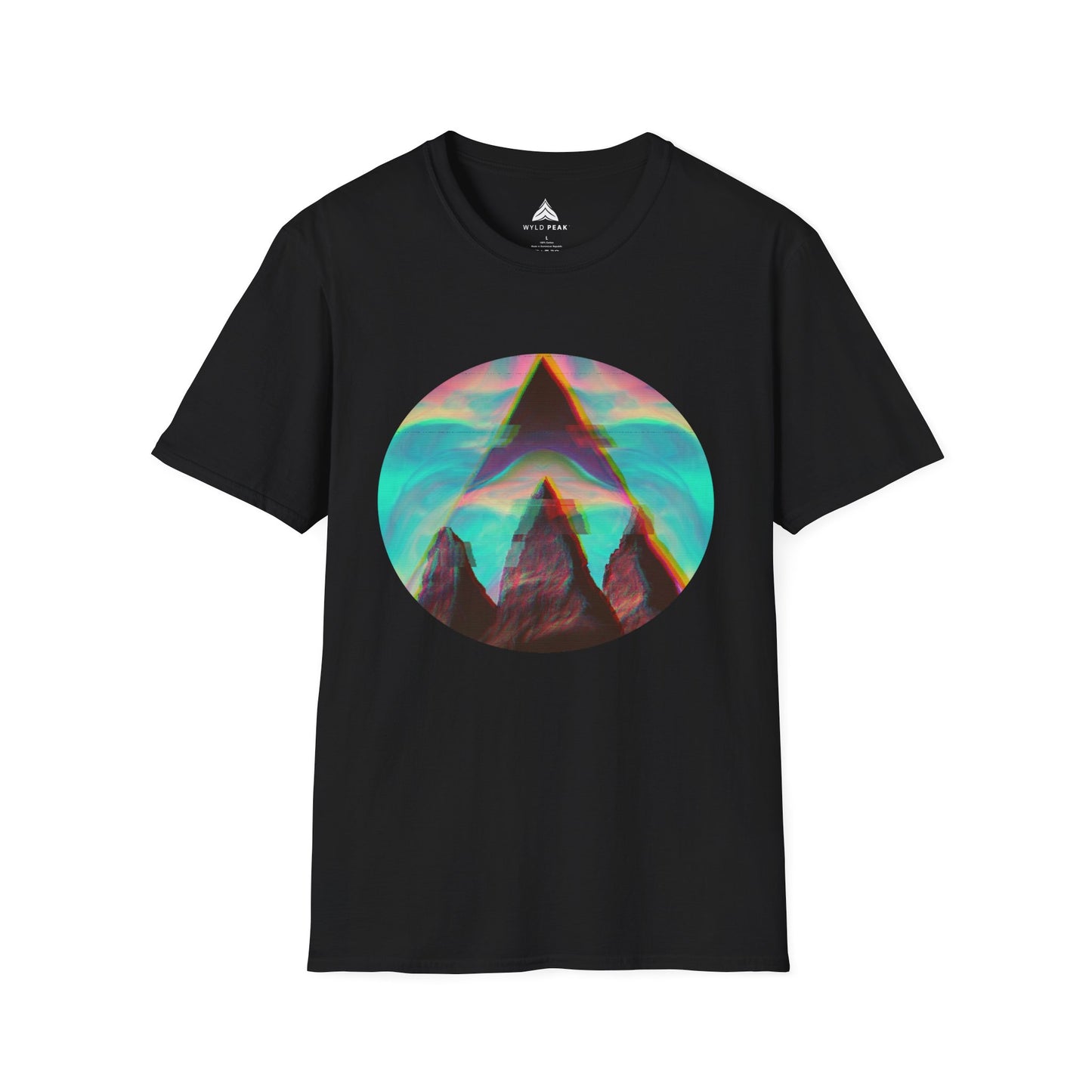 Fusion Peak Men's T-Shirt Organic Cotton Tee | Unisex Softstyle Tee