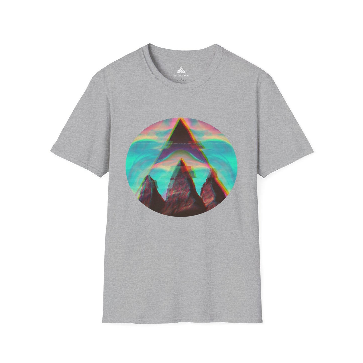 Fusion Peak Men's T-Shirt Organic Cotton Tee | Unisex Softstyle Tee