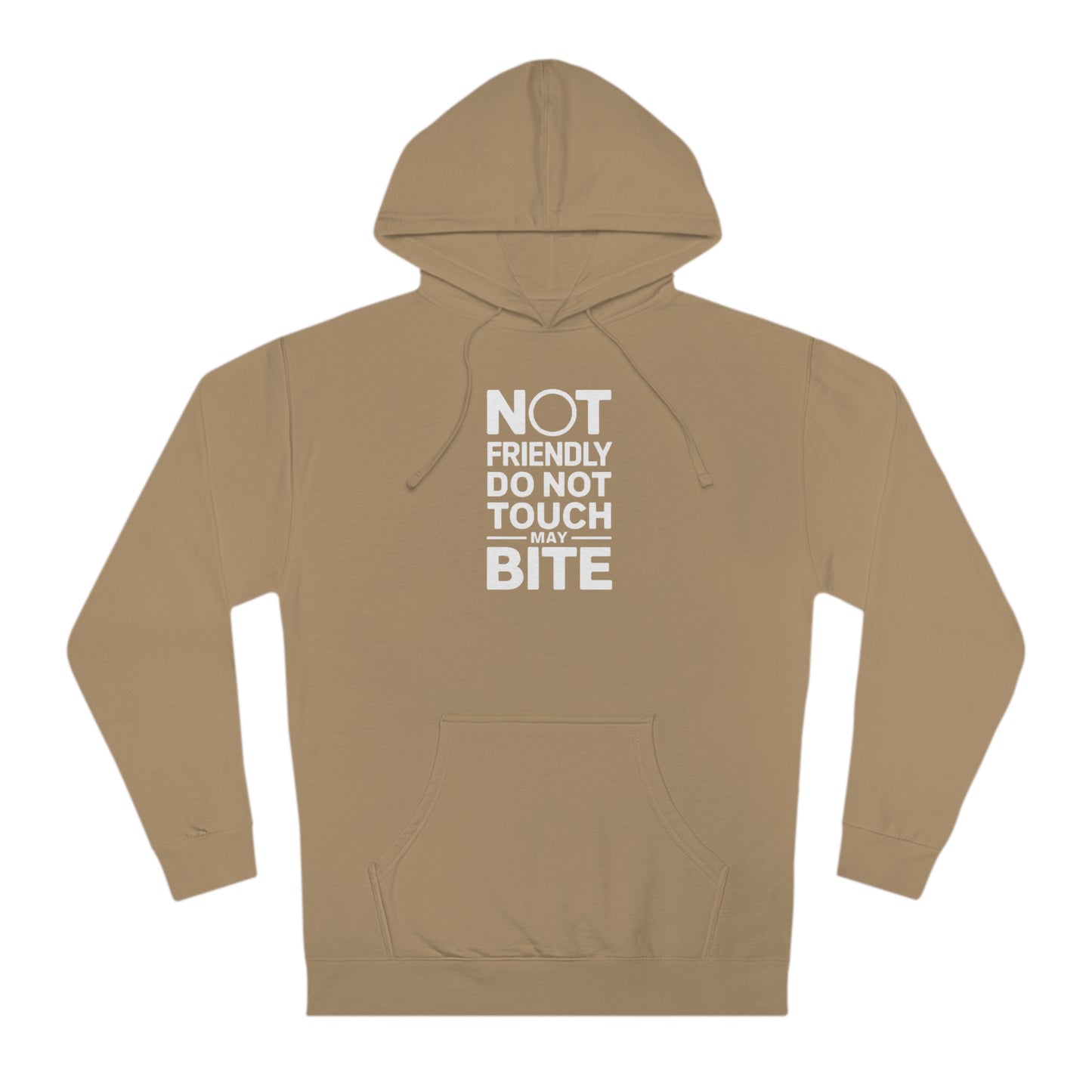 DO NOT TOUCH Unisex Cotton Hooded Sweatshirt Hoodie