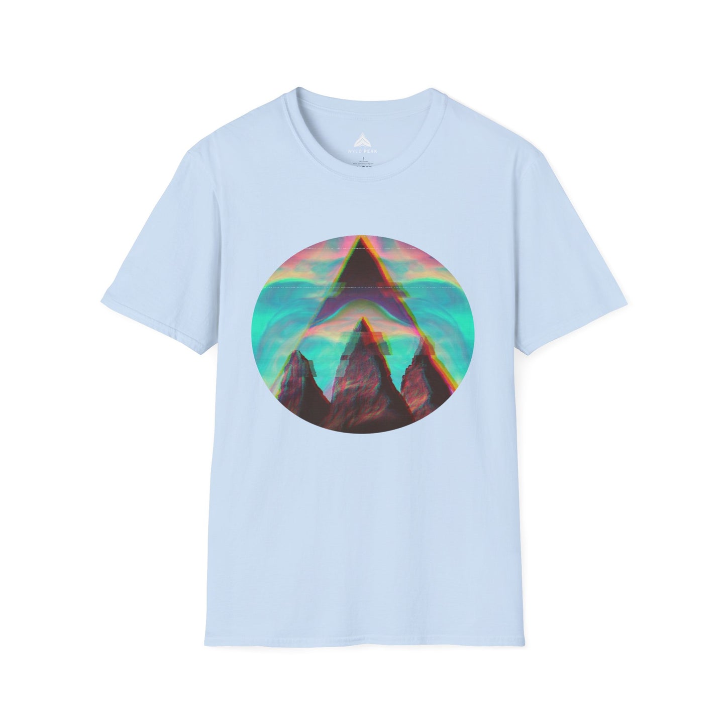 Fusion Peak Men's T-Shirt Organic Cotton Tee | Unisex Softstyle Tee