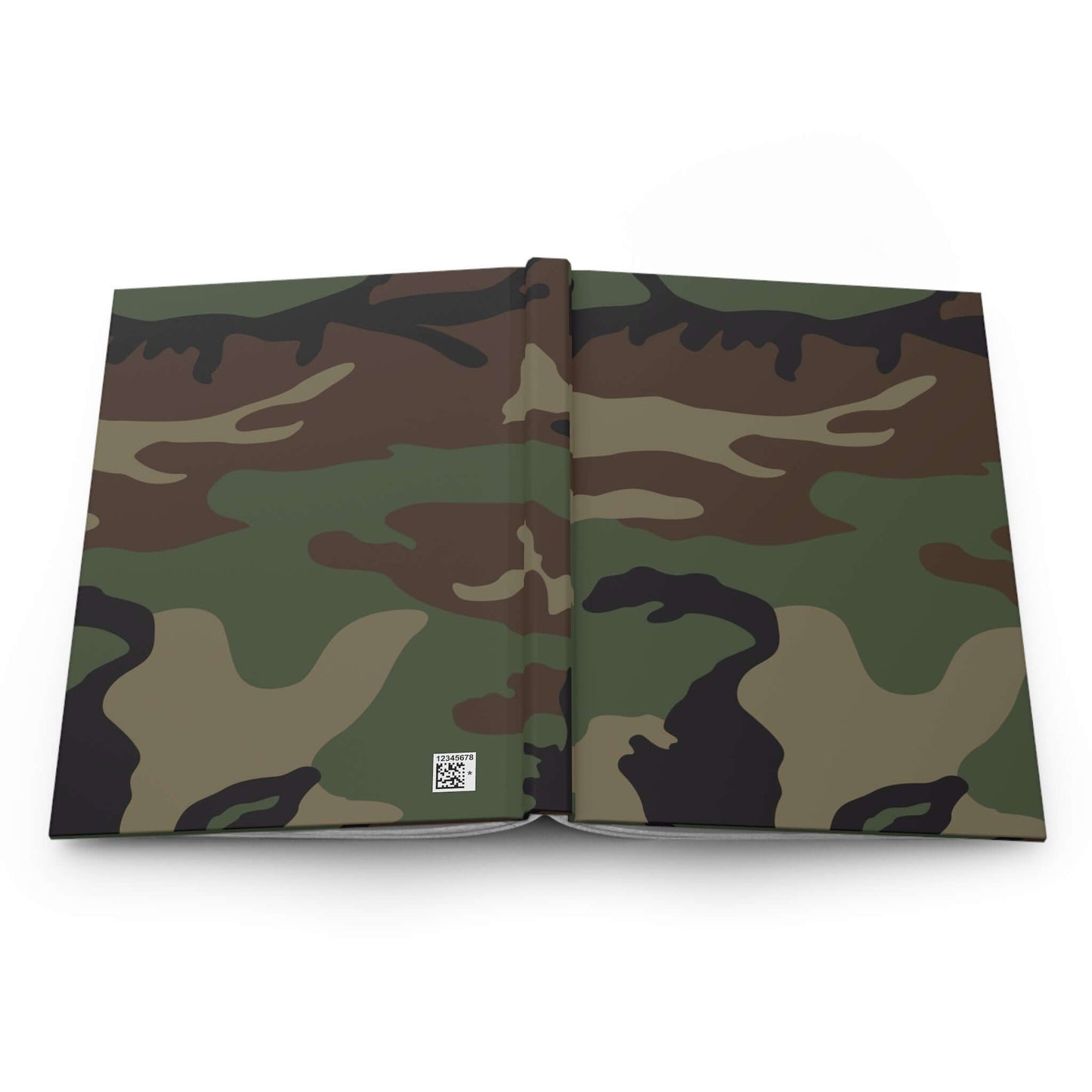 Classic Camouflage Hardcover Journal | Matte Finish Notebook | Elegant Writing Diary - Wyld Peak